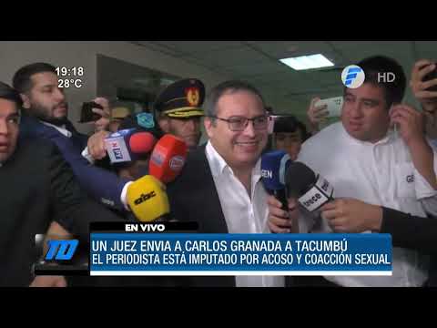 Carlos Granda con prisión preventiva en Tacumbú