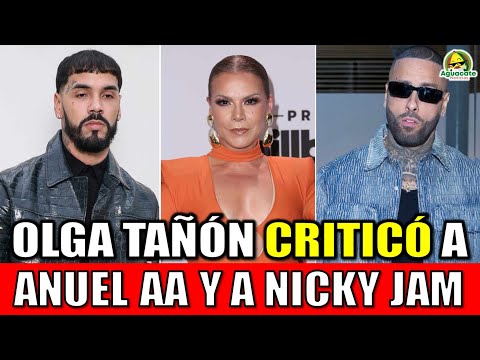 Olga Tañón CRITICÓ a Anuel y Nicky Jam POR APOYAR a Donald Trump