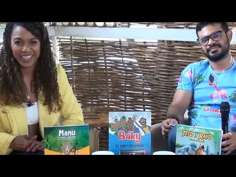 Sergio Bustamante presenta sus libros infantiles Tito y Rayo, Manu y Baky