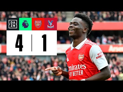 Arsenal vs Crystal Palace (4-1) | Resumen y goles | Highlights Premier League