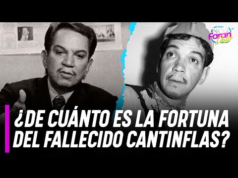 ¿De cuánto es la FORTUNA de Cantinflas y quién se quedó con su MILLONARIA herencia?