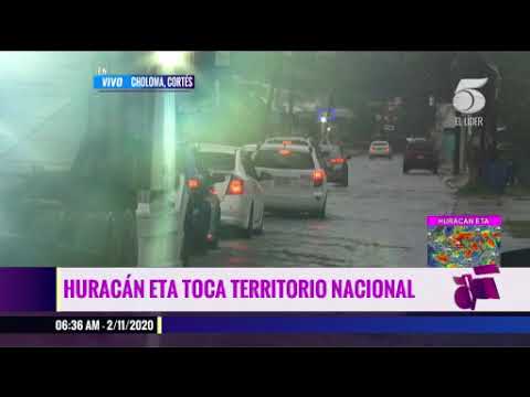 TN5: En Choloma ya se reportan inundaciones, en Trujillo y SPS lluvias consecutivas