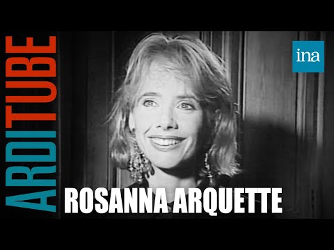 Rosanna Arquette : hippie, drogue et Besson chez Thierry Ardisson | INA Arditube