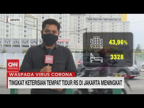 Tingkat Keterisian Tempat Tidur RS di Jakarta Meningkat