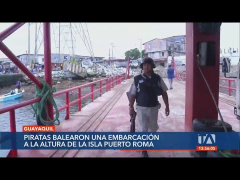 Se registra una balacera en una embarcación en la isla Puerto Roma, en Guayas