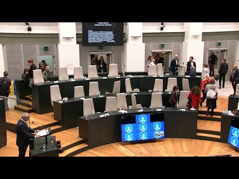 Concejales de PSOE y Más Madrid se van de Cibeles por palabras de Ortega Smith