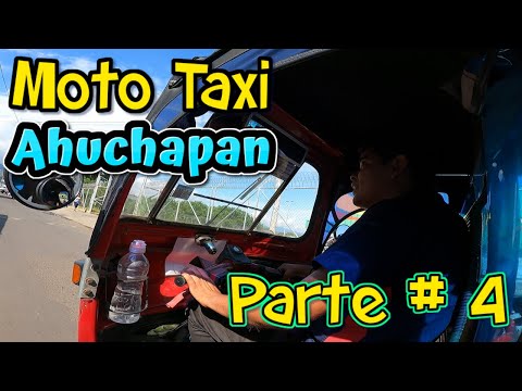Las Moto Taxi de Ahuachapán Un Super Trasporte WOW