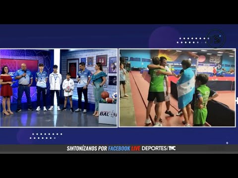 Jóvenes hondureños ganan el premio del tercer lugar en torneo Tenis de Mesa en Guatemala