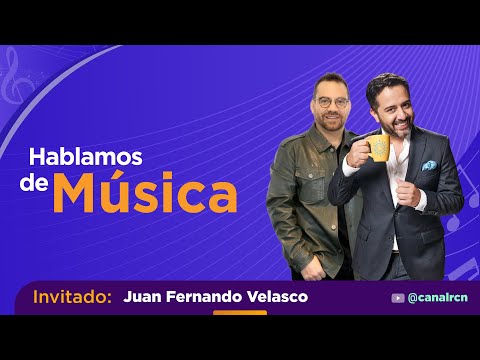 ¡El fenómeno del disco! Juan Fernando Velasco revela detalles de su carrera | Hablamos de música