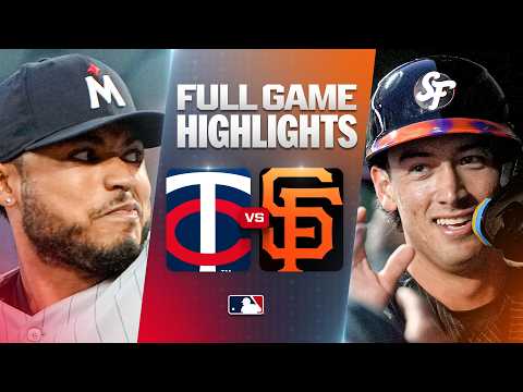 미네소타 트윈스 vs 샌프란시스코 자이언츠: 공식 풀 경기 하이라이트 (9월 23일) | 2026 MLB 시즌