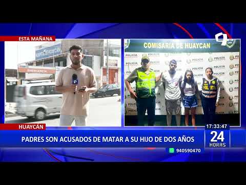 ¡De Terror!: Extranjeros son acusados de matar a su hijo de 2 años en Huaycán