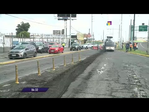 Aumenta el tráfico en avenidas 10 de Agosto, Amazonas y América por repavimentación