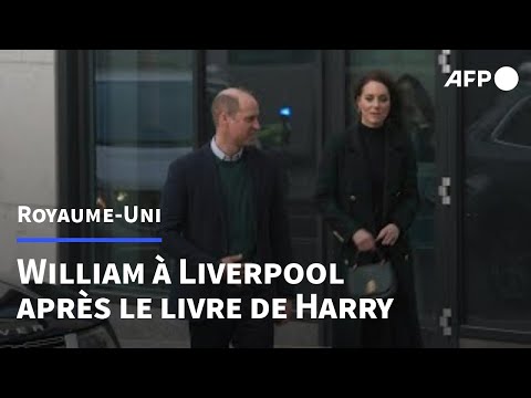 Première apparition publique pour William et Kate depuis la sortie des mémoires de Harry | AFP