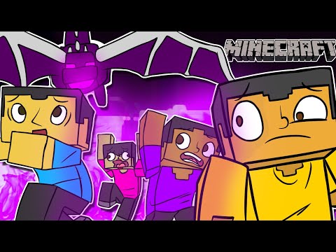 Minecraft but 4 Dumb Trinidadians try to beat the Ender Dragon... - Trinidad YouTuber #caribbean