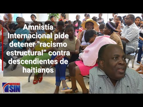 Amnistía Internacional pide al país detener racismo estructural” contra descendientes de haitianos