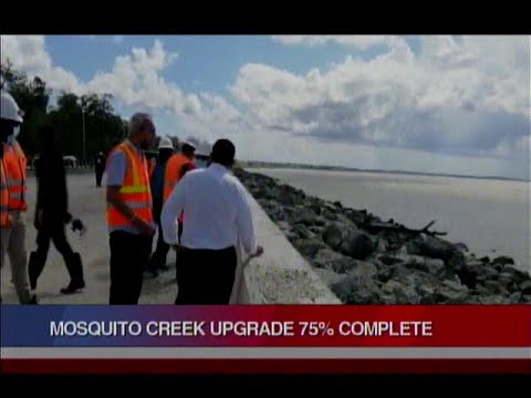 Mosquito Creek Upgrade 75% Complete