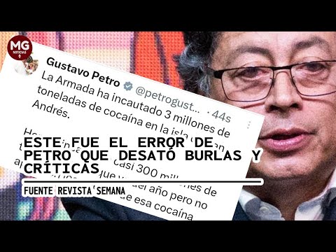 ? ESTE FUE EL ERROR DE PETRO QUE DESATÓ CRÍTICAS Y BURLAS