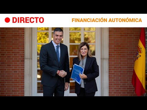 FINANCIACIÓN  EN DIRECTO: SÁNCHEZ se REÚNE con la PRESIDENTA de CANTABRIA, SÁENZ DE BURUAGA | RTVE