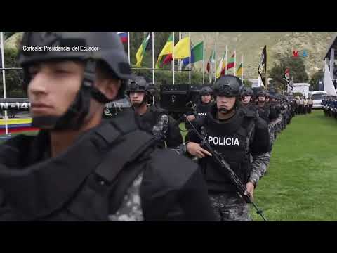 Policía reporta disminución de delitos en Ecuador