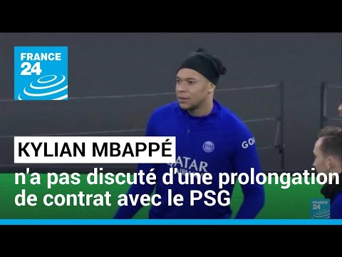 Football : Kylian Mbappé n'a jamais discuté d'une prolongation de contrat avec le PSG