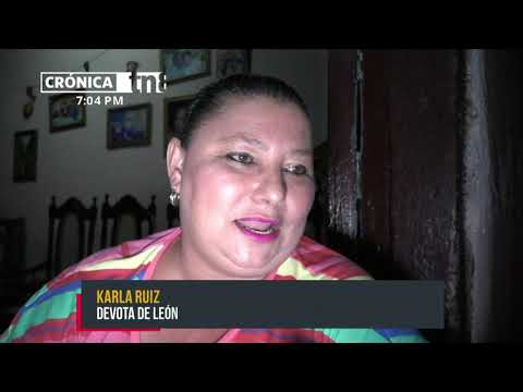 Familias de la ciudad de León se desbordan con fervor en la gritería - Nicaragua