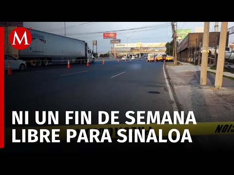 Fin de semana violento en Sinaloa deja 11 muertos en distintos hechos