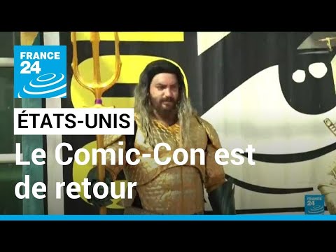 États-Unis : après trois ans d'absence, le Comic-Con de San Diego est de retour • FRANCE 24
