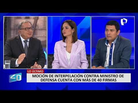 Américo Gonza sobre cambios en el Gabinete: Esperábamos que renuncie el premier Alberto Otárola