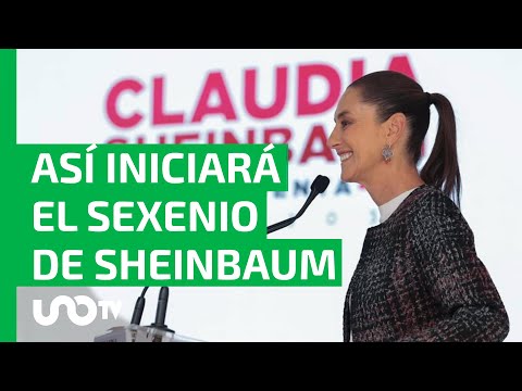 Sheinbaum iniciará actividades con su primera mañanera en Palacio Nacional