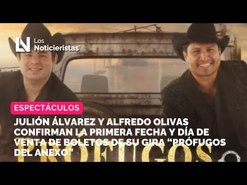 Julión Álvarez y Alfredo Olivas confirman la primera fecha y día de venta de boletos de su gira