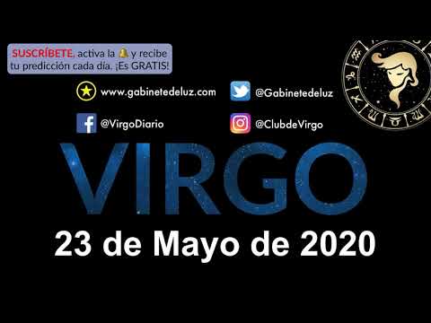 Horóscopo Diario - Virgo - 23 de Mayo de 2020