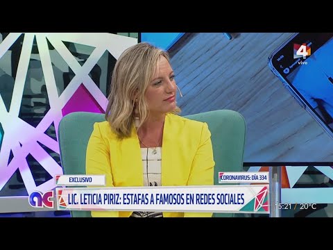 Algo Contigo - Famosos uruguayos estafados en redes: la explicación de Leticia Piriz