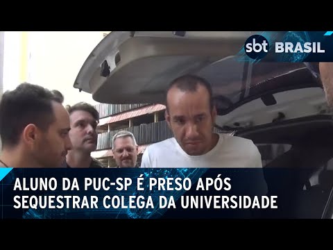 Polícia prende universitário envolvido em sequestro de colega em São Paulo | SBT Brasil (20/03/24)