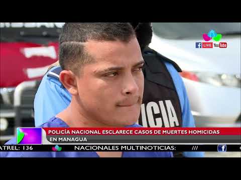 Policía Nacional esclarece casos de mujeres homicidas en Managua