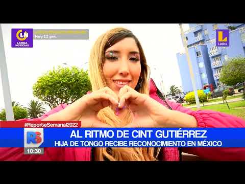 Cint Gutiérrez, la hija de Tongo recibe reconocimiento en Mexico