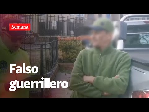 Alias El Flaco, el falso guerrillero que le hizo conejo a la JEP  SEMANA