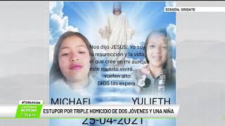 Estupor por triple homicidio de dos jóvenes y una niña en Sonsón - Teleantioquia Noticias