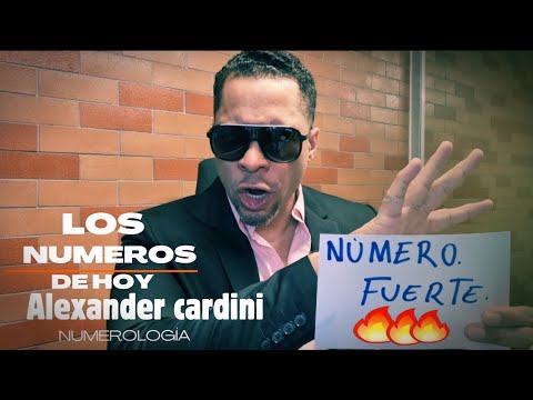 NUMEROS PARA HOY Alexander Cardini Números Fuerte  5/04/24