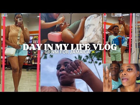 DAY IN MY LIFE VLOG: GRWM FOR JAMAICA  || I BROKE UP WITH HIM || HE WAS RUDE  @Shanie
