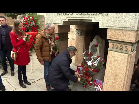 Bolaños acude al acto conmemorativo por el fallecimiento de Pablo Iglesias