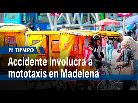 Accidente en Madelena puso en debate la legalidad y reglamentación de los mototaxistas | El Tiempo