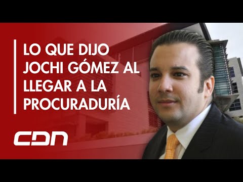 CDN en Vivo | Llegada de Jochi Gómez a la Procuraduría para ser interrogado