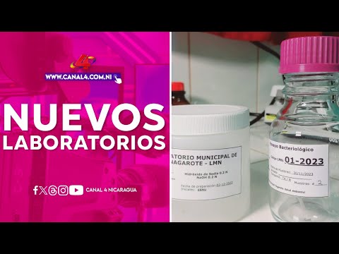 Gobierno Sandinista inaugura laboratorio de calidad del agua en Nagarote, León