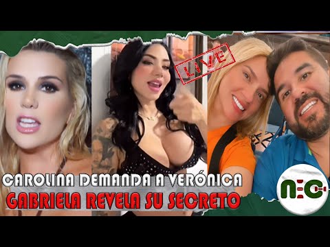 EN VIVO¡exclusiva! Carolina y Verónica demandaGabriela Pazmiño revela secreto con Dalo-NoEsChisme