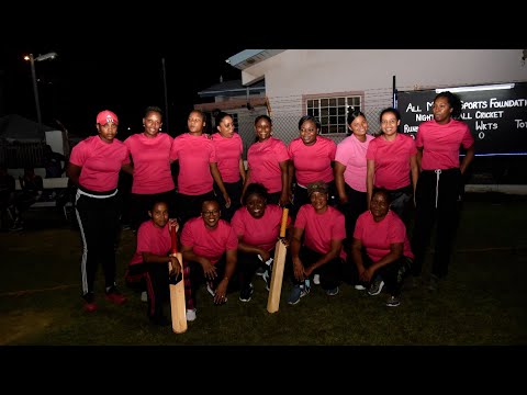 Fierce Competition At Mayaro Ladies Night Cricket