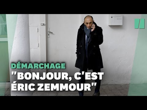 Éric Zemmour démarche par téléphone (et flirte avec la ligne rouge)