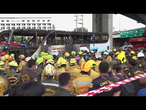 Thai police confirm all bodies from school bus fire identified