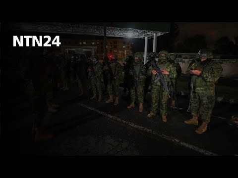 NTN24 acompañó un operativo militar en Quito, Ecuador, en medio de la ola de violencia