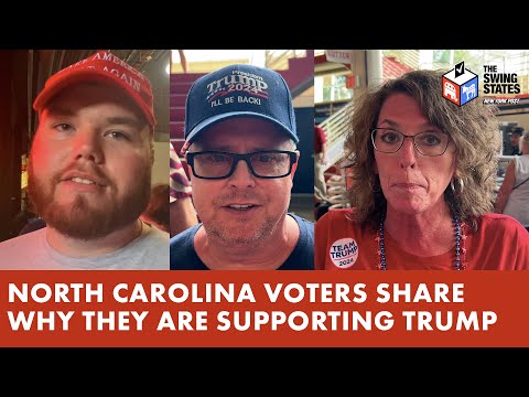 How Trump Won Over These North Carolina Voters - 'God put his hands on that man'