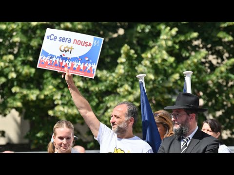 Courbevoie : un millier de personnes rassemblées «contre la haine des juifs»